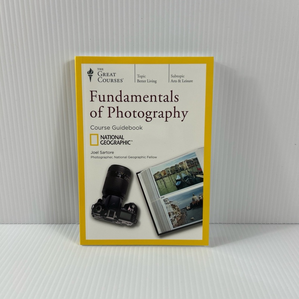 Great Courses PB Book Fundamentals of Photography Better Living Education